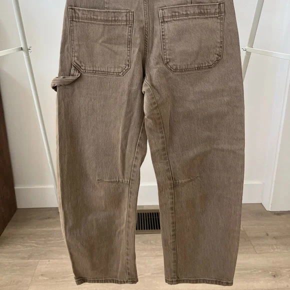 Bohme Tan Barrel Jeans - Picture 2 of 3